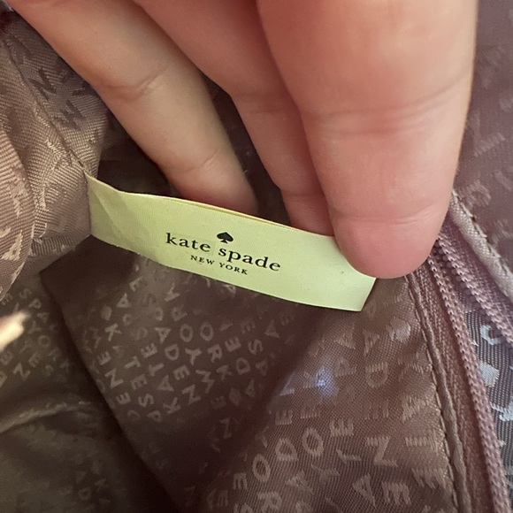 Kate Spade New York Wellesley Small Rachelle Satchel Deep Plum Color Crossbody - Picture 7 of 15